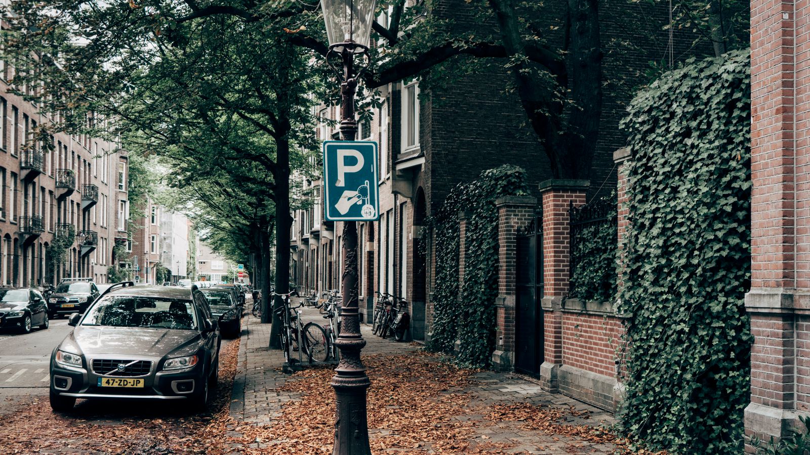 Verschiedene Autos auf einem Parkplatz