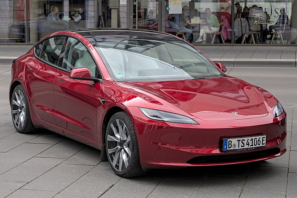 Tesla Model 3, Foto von Wikimedia Commons